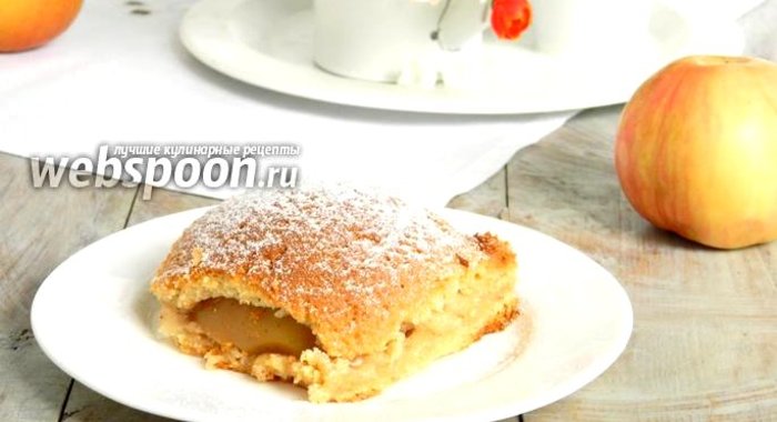 Польский яблочный пирог