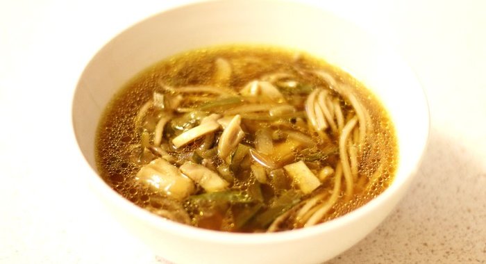 Грибной суп по‑китайски