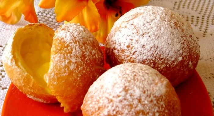 Пончики с начинкой