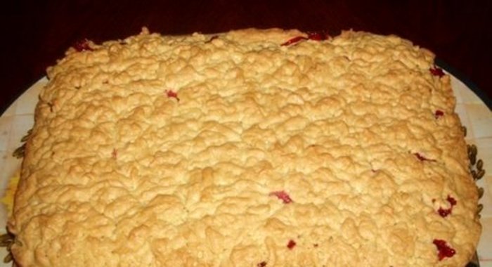 Пирог Кудрявый с вареньем