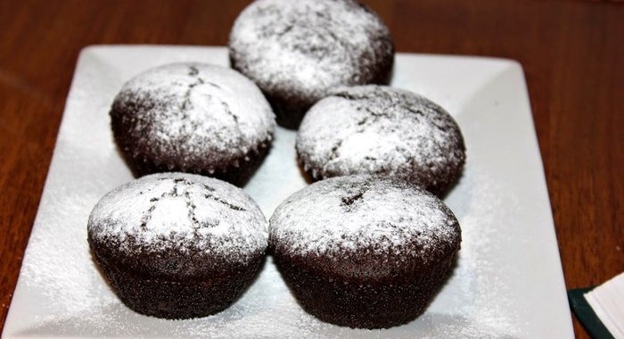 Постные капкейки