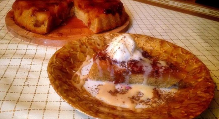 Яблочный пирог-перевёртыш