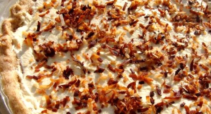 Простой кокосовый пирог