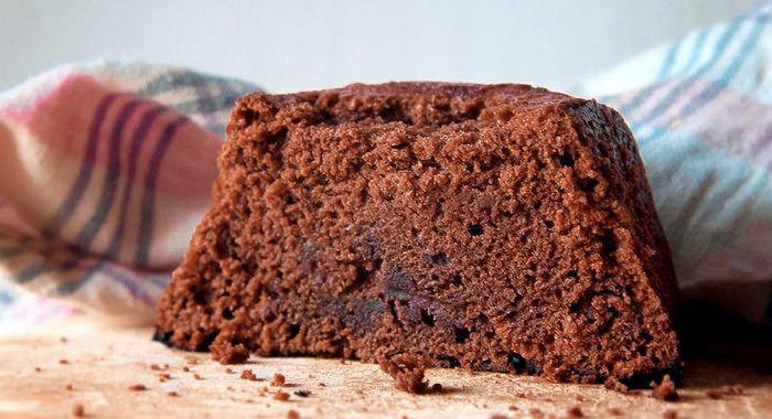 Веганский шоколадный пирог