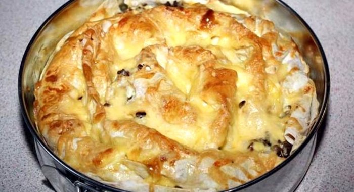 Пирог из лаваша