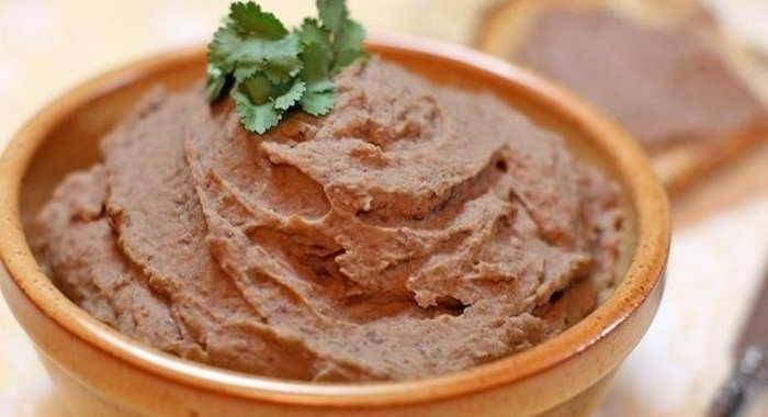 Паштет из фасоли и грецких орехов