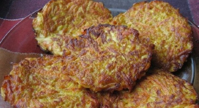 Оладушки из тыквы