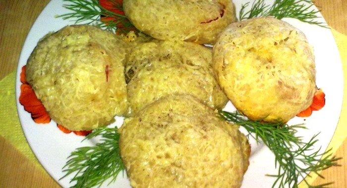 Пикантные булочки с начинкой