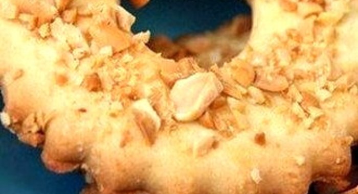 Песочные кольца с арахисом