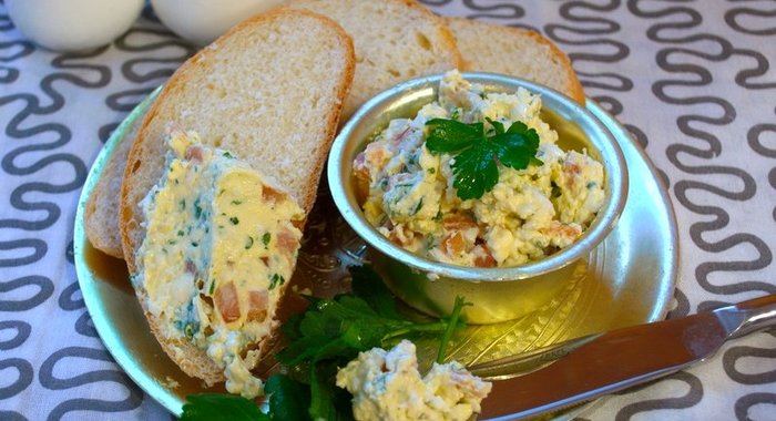 Закуска из плавленого сырка