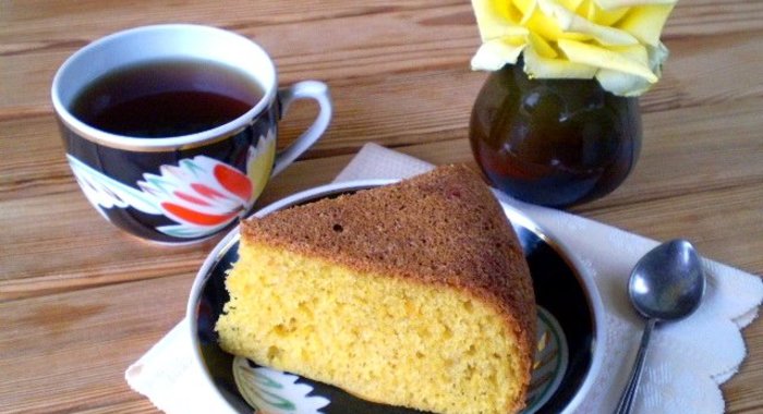 Морковный пирог на скорую руку