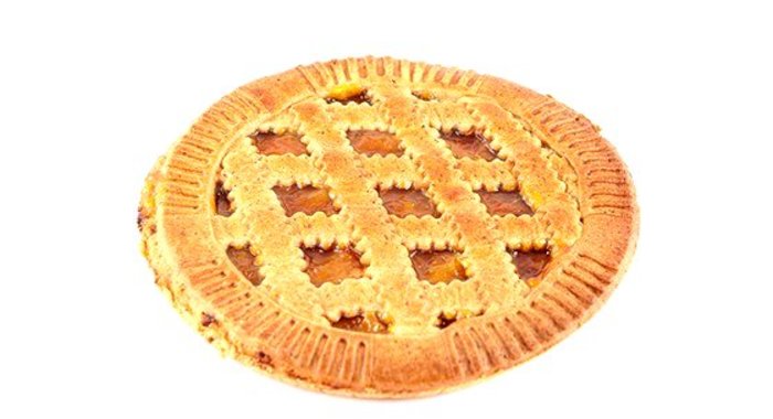 Пирог песочный с ягодами