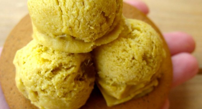 Семифреддо с манго и имбирем