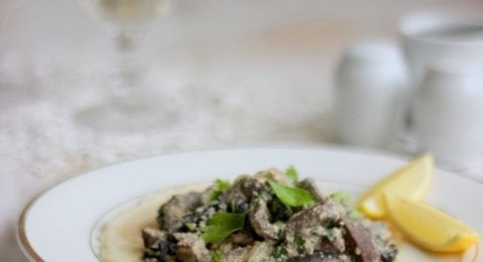 «Строганофф» из печени