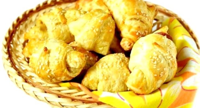 Круассаны с сыром