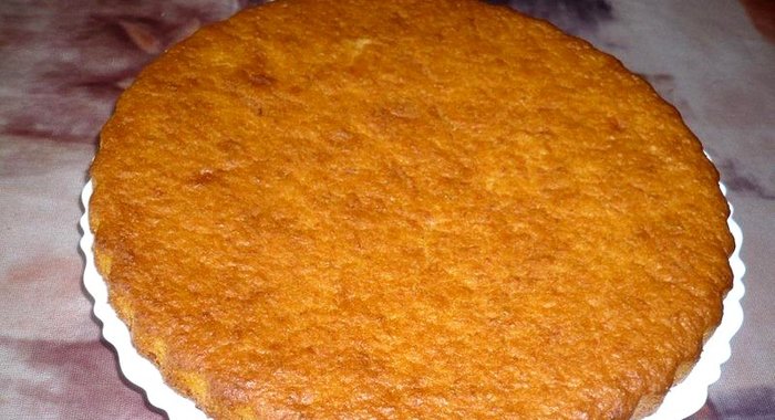 Морковный пирог постный