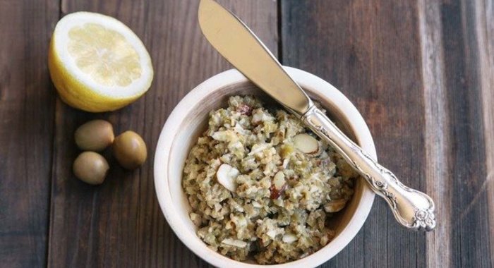 Джем из оливок и миндаля