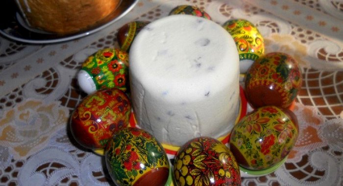 Пасха с вареными желтками