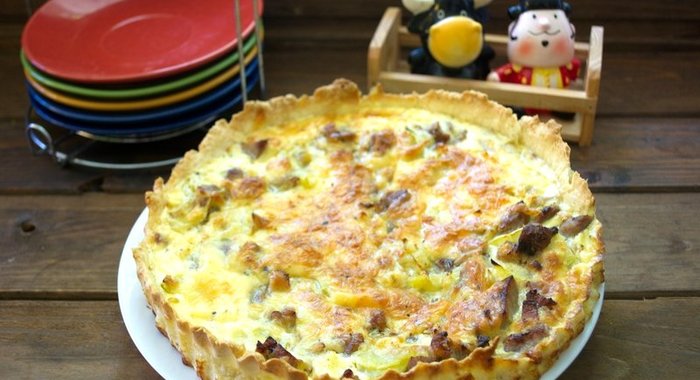 Лоренский пирог с курицей