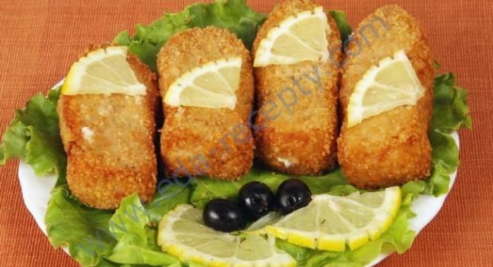 Постные рыбные котлеты из горбуши