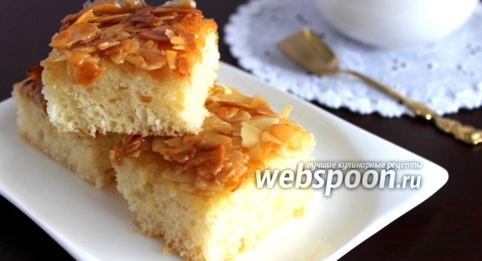 Пирог «Лепесток миндаля»