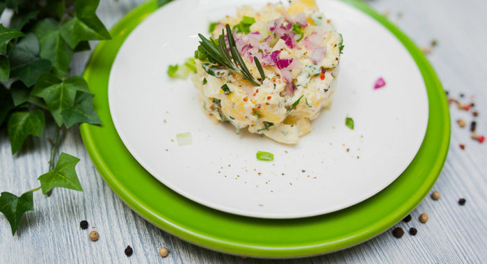 Традиционный американский картофельный салат