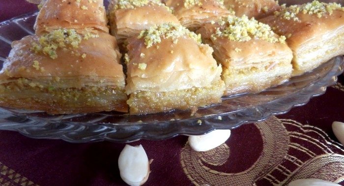 Пахлава с фисташками
