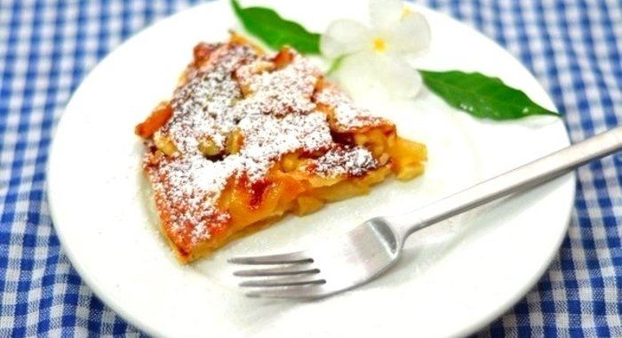 Немецкий яблочный панкейк