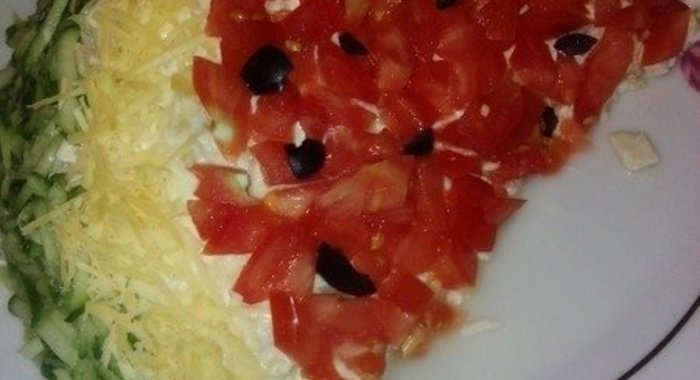 Салат «Арбузик»