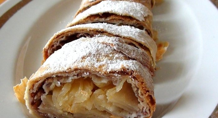 Постный штрудель