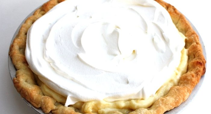 Лимонный кремовый пирог