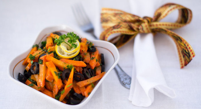 Салат с морковью по-мароккански