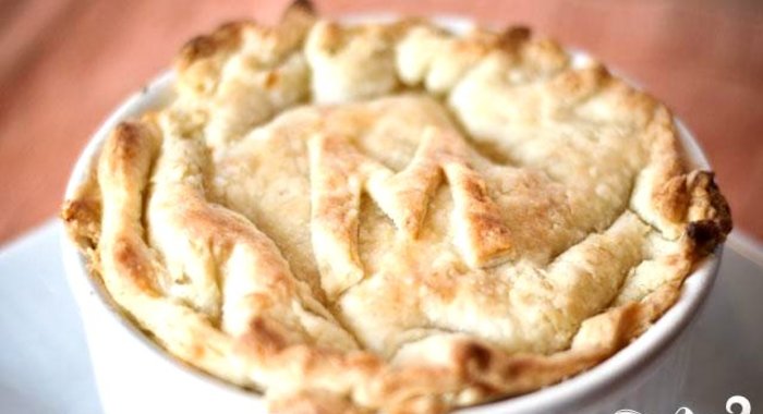 Куриный пирог с овощами
