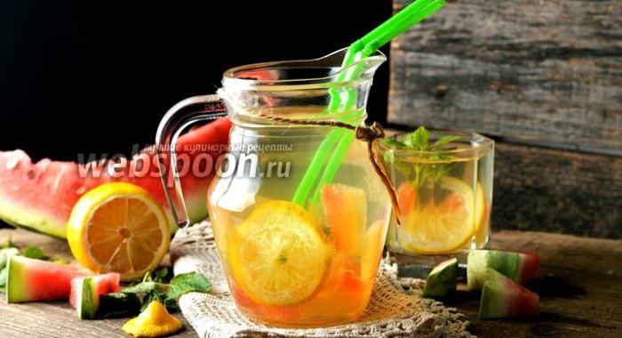 Компот из арбузных корок