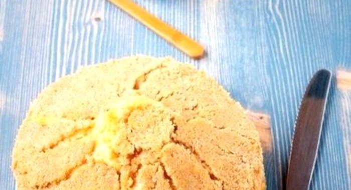 Французский яблочный пирог с крошкой