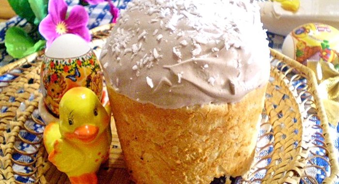 Кулич на сливках