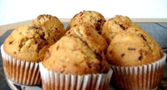 Кофейные маффины на кефире