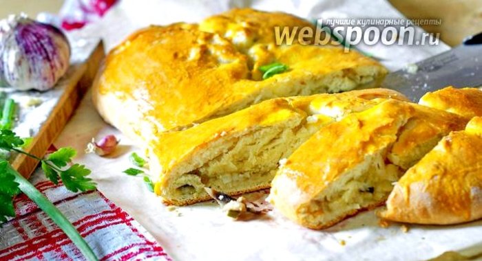 Пирог с зубаткой