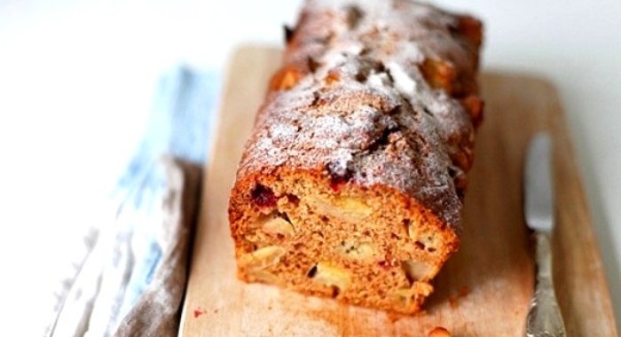 Коврижка яблочная