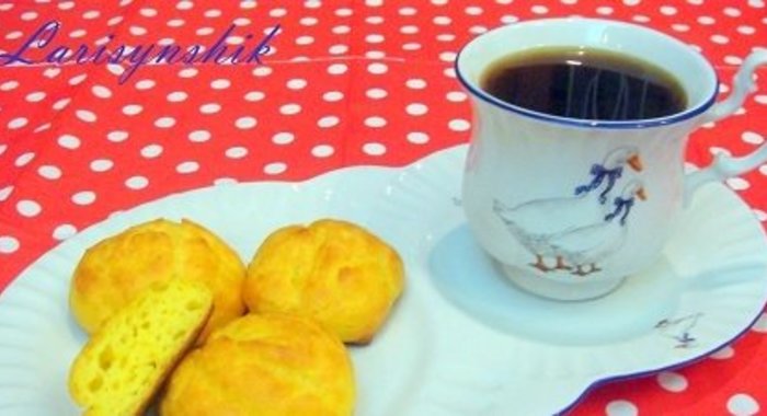 Гужеры сырные - булочки из заварного теста