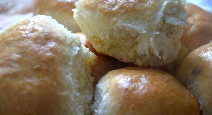 Булочки луковые