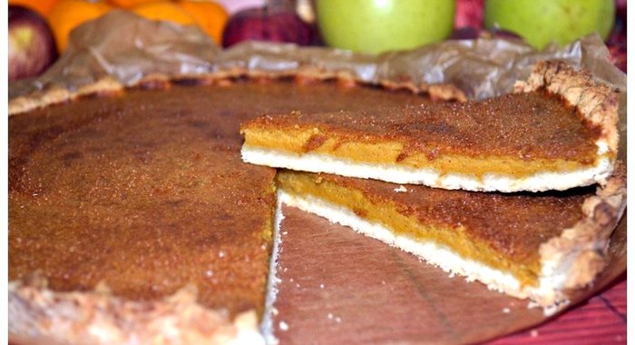 Тыквенный сладкий пирог