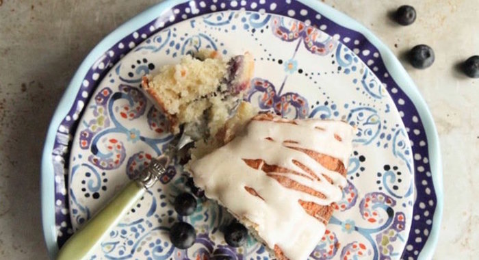 Черничный пирог