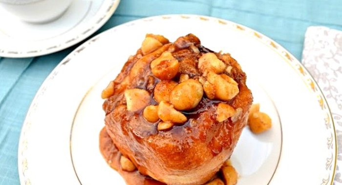 Булочки с карамелью