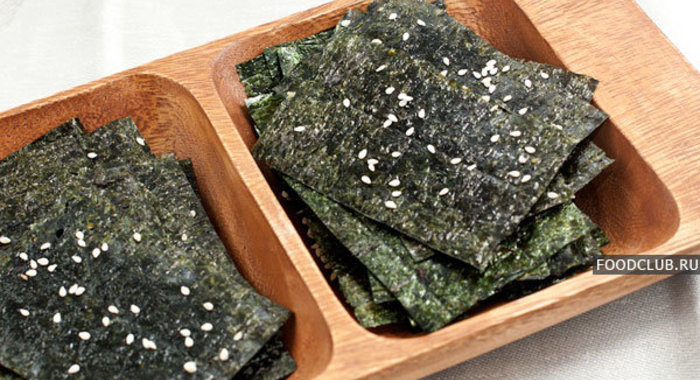 Чипсы из нори