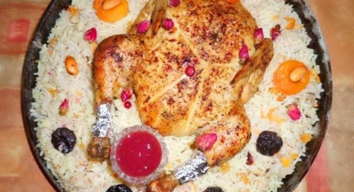 Фаршированная курица «Бхарат»