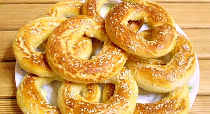 Ванильные бублики