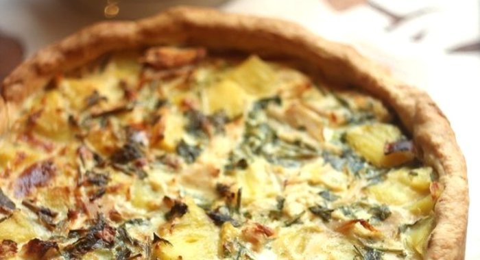 Картофельный пирог с курицей