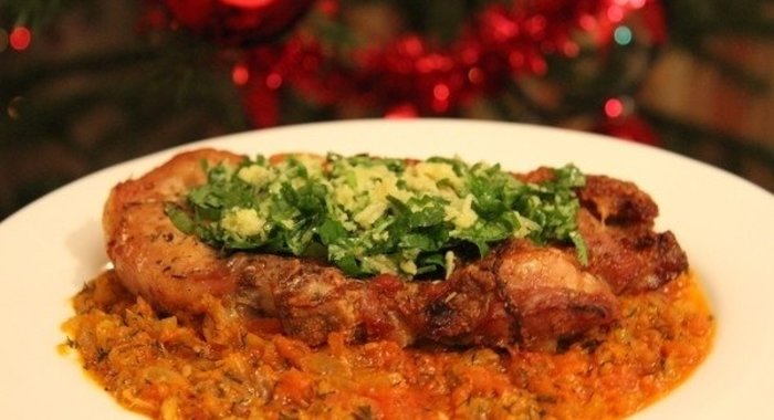 Мясо в итальянском соусе