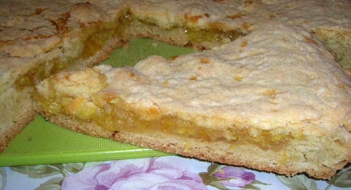 Песочный пирог с апельсинами